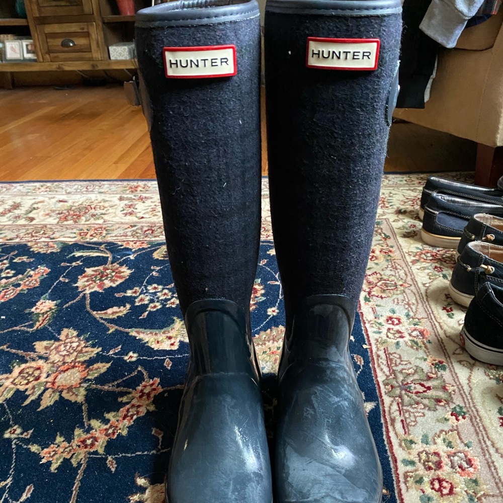 Hunter rain boots